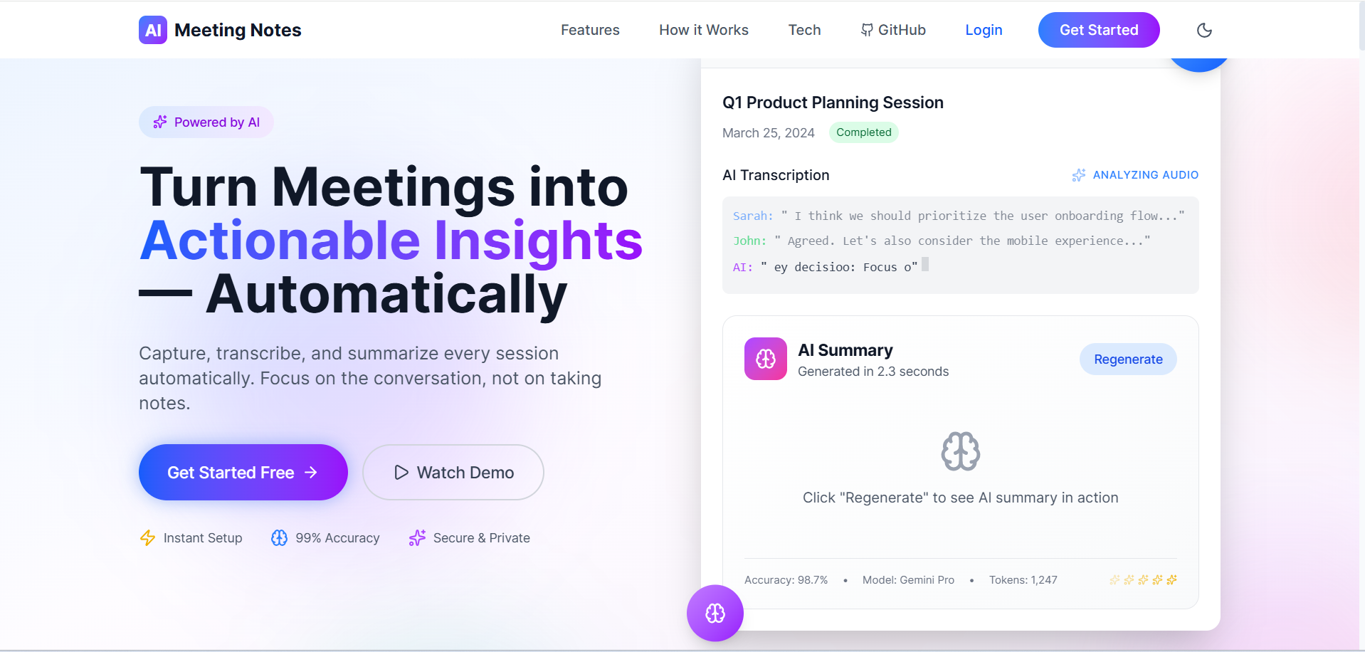 Ai Meeting Notes